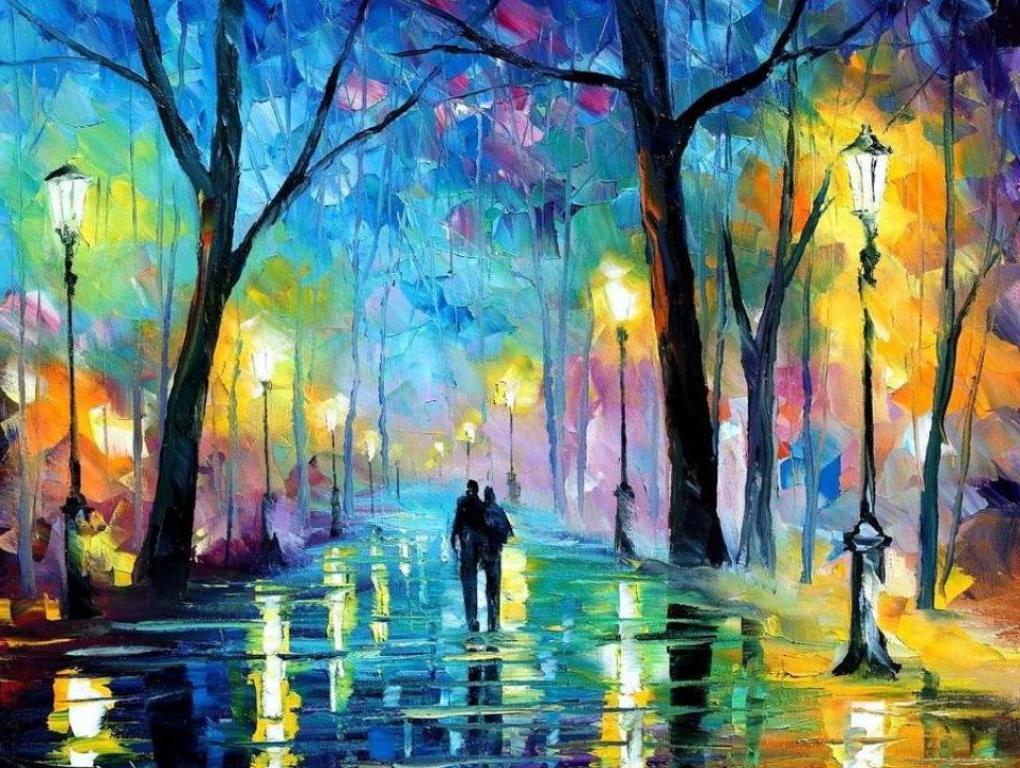 Beethoven “Love Story” Paintings by Leonid Afremov…